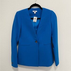 Bar III Electric Blue Women's Blazer Size XX Small